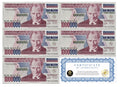 TURKEY 1,000,000 Lira qty 5 (5 MILLION TL Total) 1970-2002 UNC BANKNOTE USA0