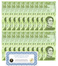 Venezuela 50 Digitales 2021 qty 20 UNC 50 million bolivar soberano *New* USA0