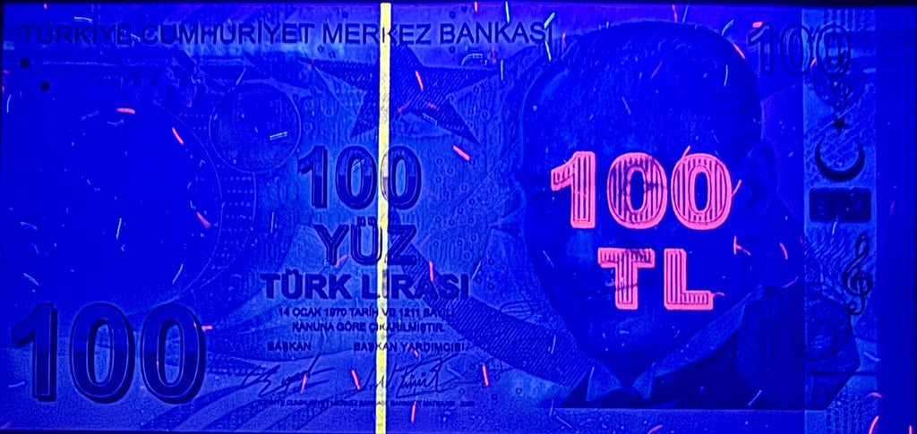 Turkey 200, 100, 50, 20, 10, 5 Lira Banknote 6 Pcs SET 2009 (2020) ND, UNC NEW7