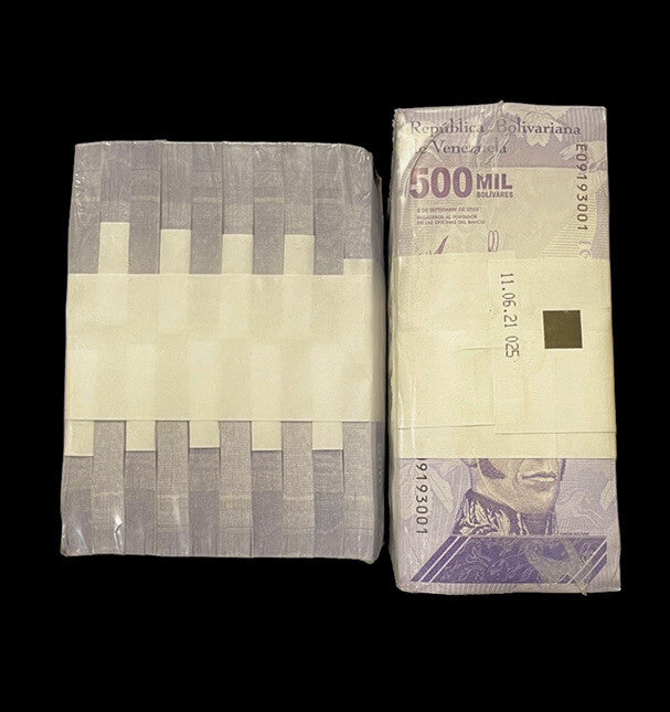 Venezuela 500000 Bolivares UNC qty 1000, full Brick0