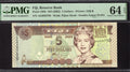 FIJI 5 dollars 2002 PMG Certified 64 EPQ UNC  P105b0