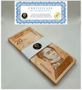 Venezuela 20 Digitales 2021 qty 100 UNC 20 million bolivar soberano Full Bundle0