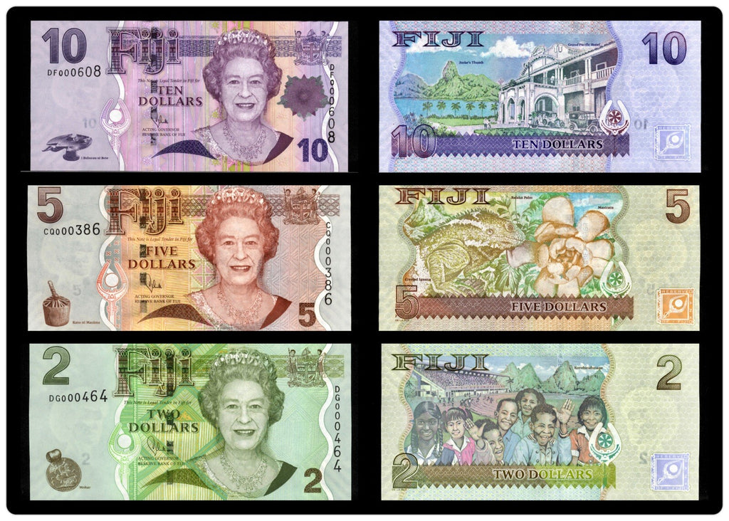 Queen Elizabeth II, 23 PCs Banknote/Coin Album Set, UNC Currency Gift Set10