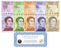 Venezuela Bolivares Digitales 5 Pcs SET 2021 UNC Banknote 5, 10, 20, 50, 100 New0