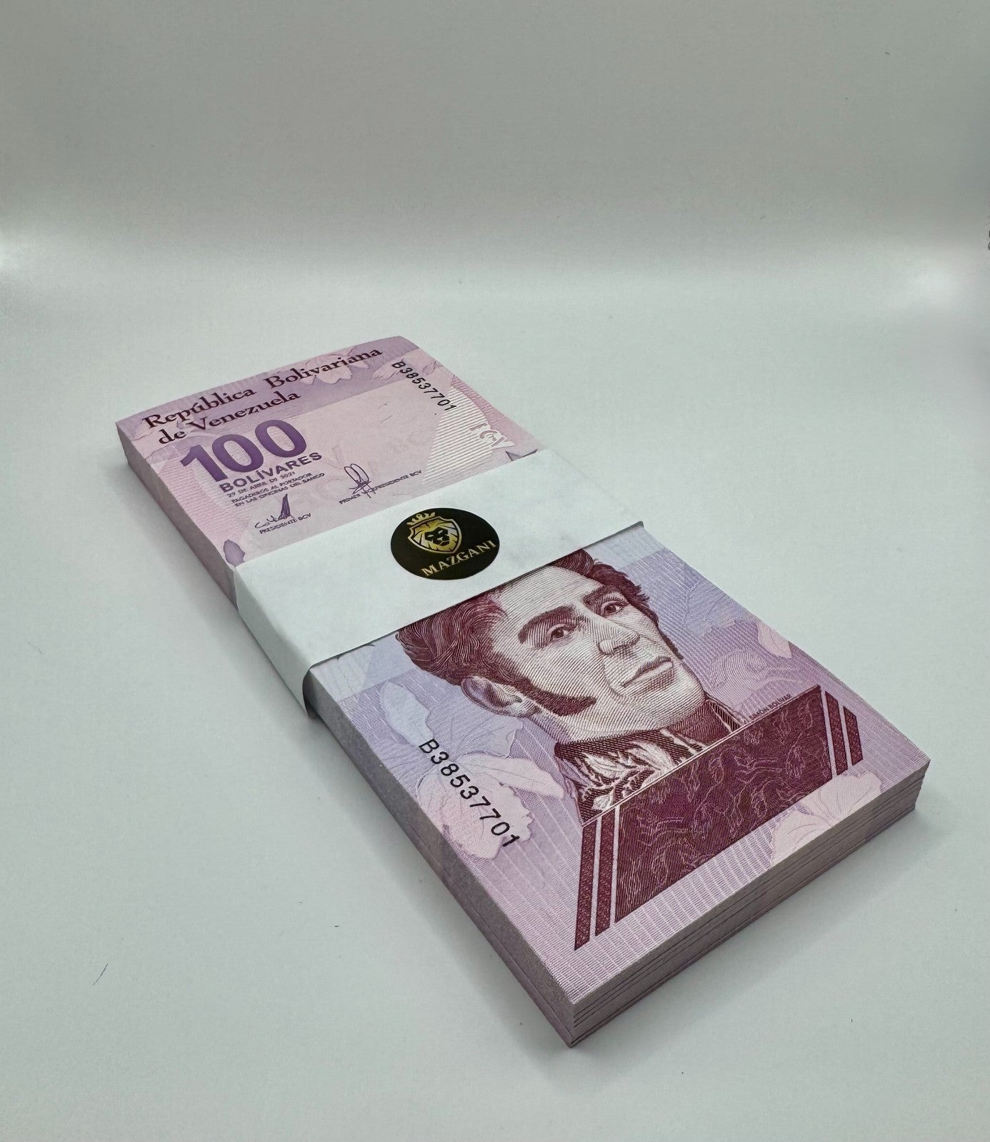Venezuela 100 Digitales  2021 qty 100 UNC 100 million bolivars Full Bundle NEW1