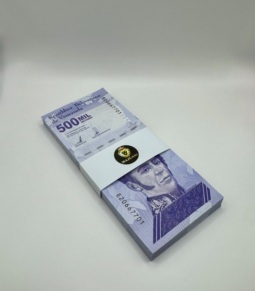 Venezuela 500 Mil Bolivar Soberano 2020 UNC qty 100 Pcs Full Bundle New1