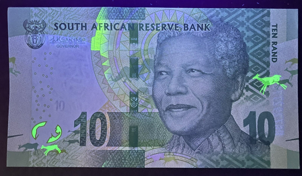 SET ; South Africa, 10, 20, 50 Rand, ND 2013 - 2018 UNC Banknote Nelson Mandela7