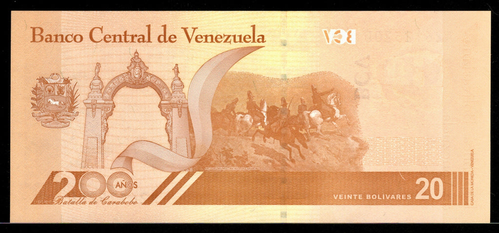 Venezuela 20 Digitales 2021 qty 20 UNC 20 million bolivars soberano *NEW* P-1174