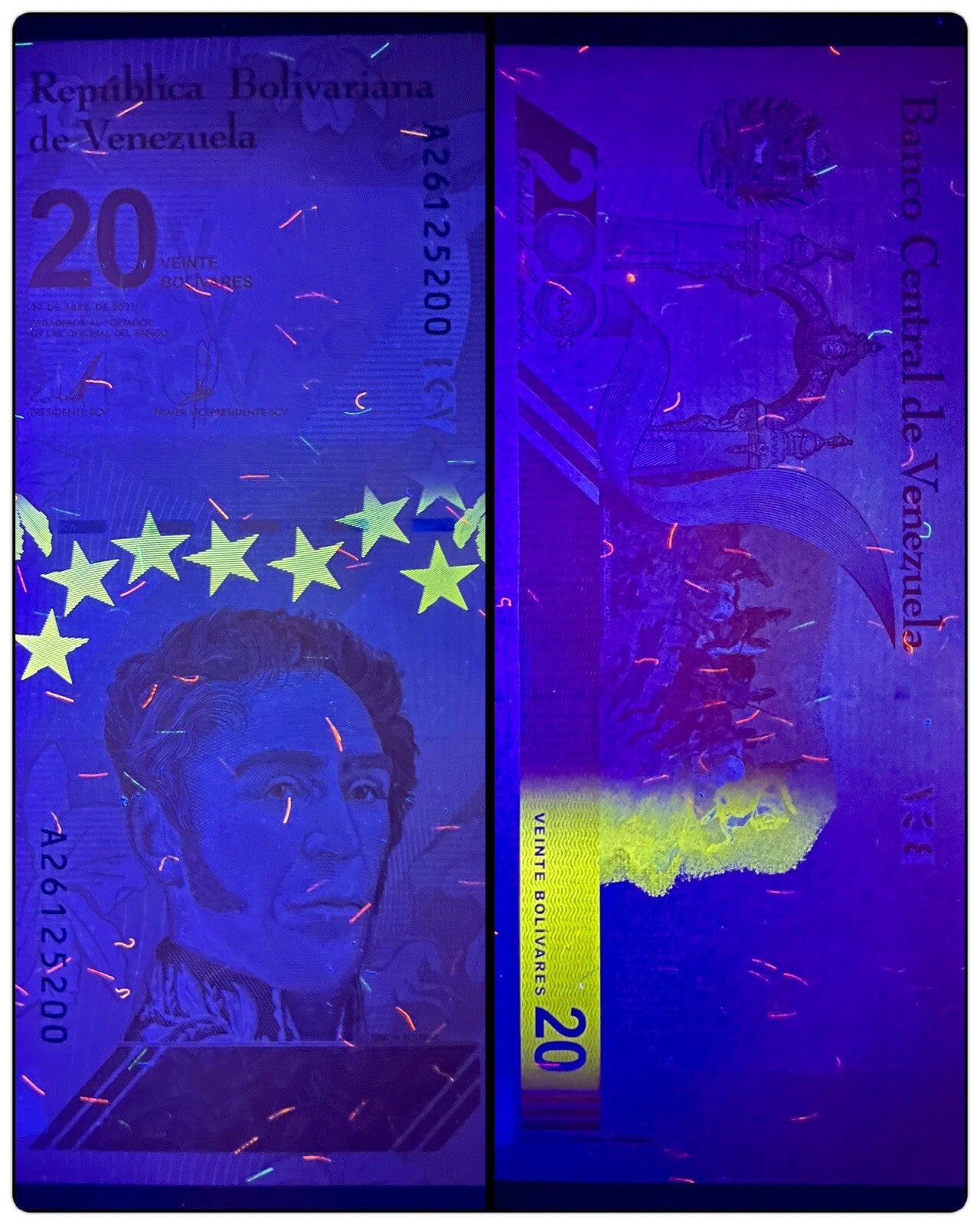 Venezuela Bolivares Digitales 5 Pcs SET 2021 UNC Banknote 5, 10, 20, 50, 100 New8