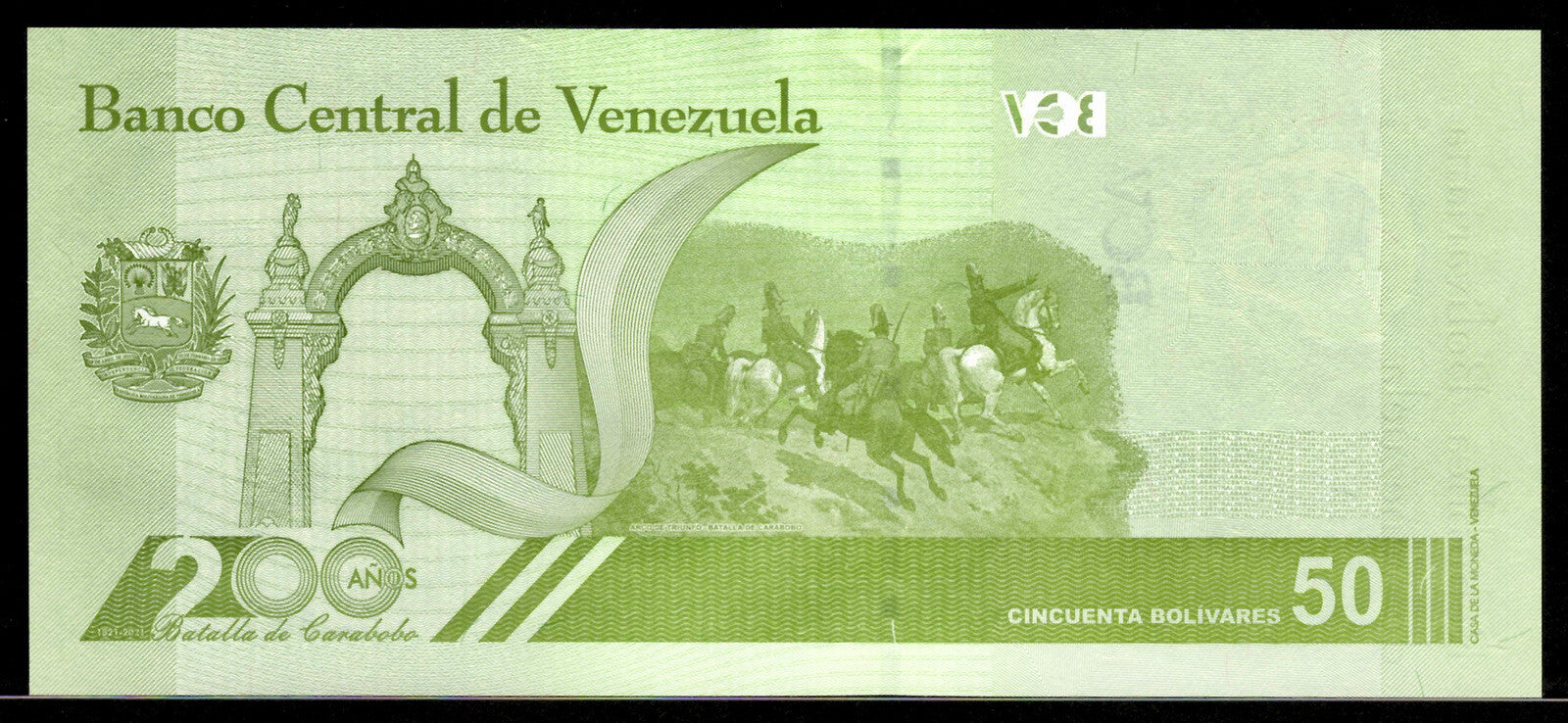 Venezuela 50 Digitales 2021 qty 50 UNC 50 million bolivar 1/2 bundle New USA5