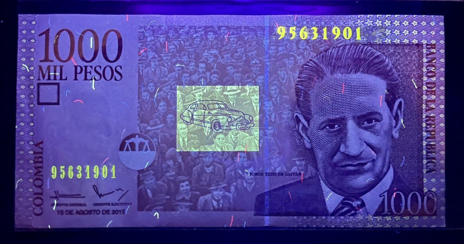Colombia 5000, 2000, 1000 Pesos 3 Pcs set 2015 Banknote UNC New9