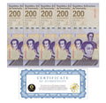 Venezuela 200 Digitales qty 5 2023/24 Circulated 200 million Bolivar  USA0