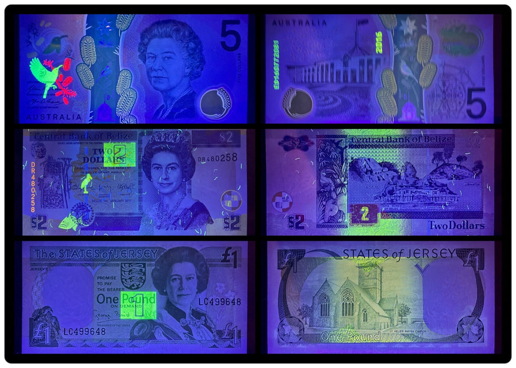 Queen Elizabeth II, 23 PCs Banknote/Coin Album Set, UNC Currency Gift Set7