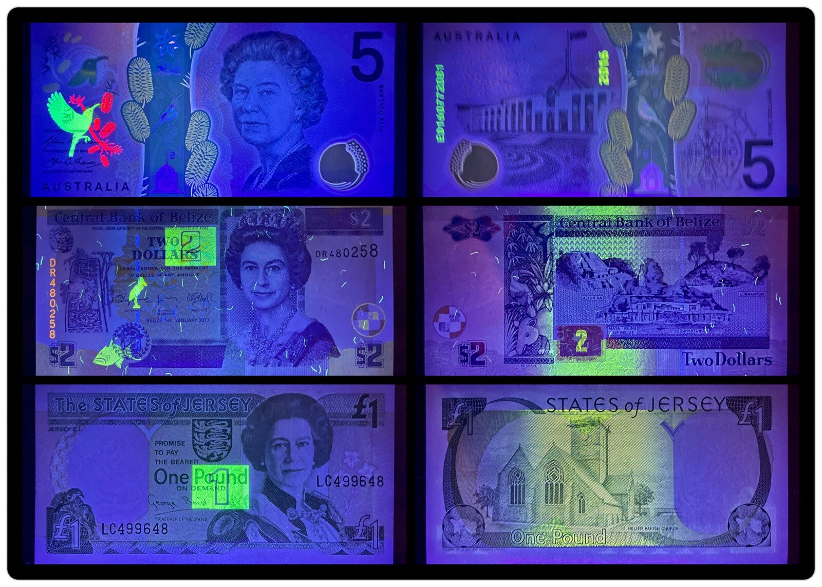 Queen Elizabeth II, 23 PCs Banknote/Coin Album Set, UNC Currency Gift Set7