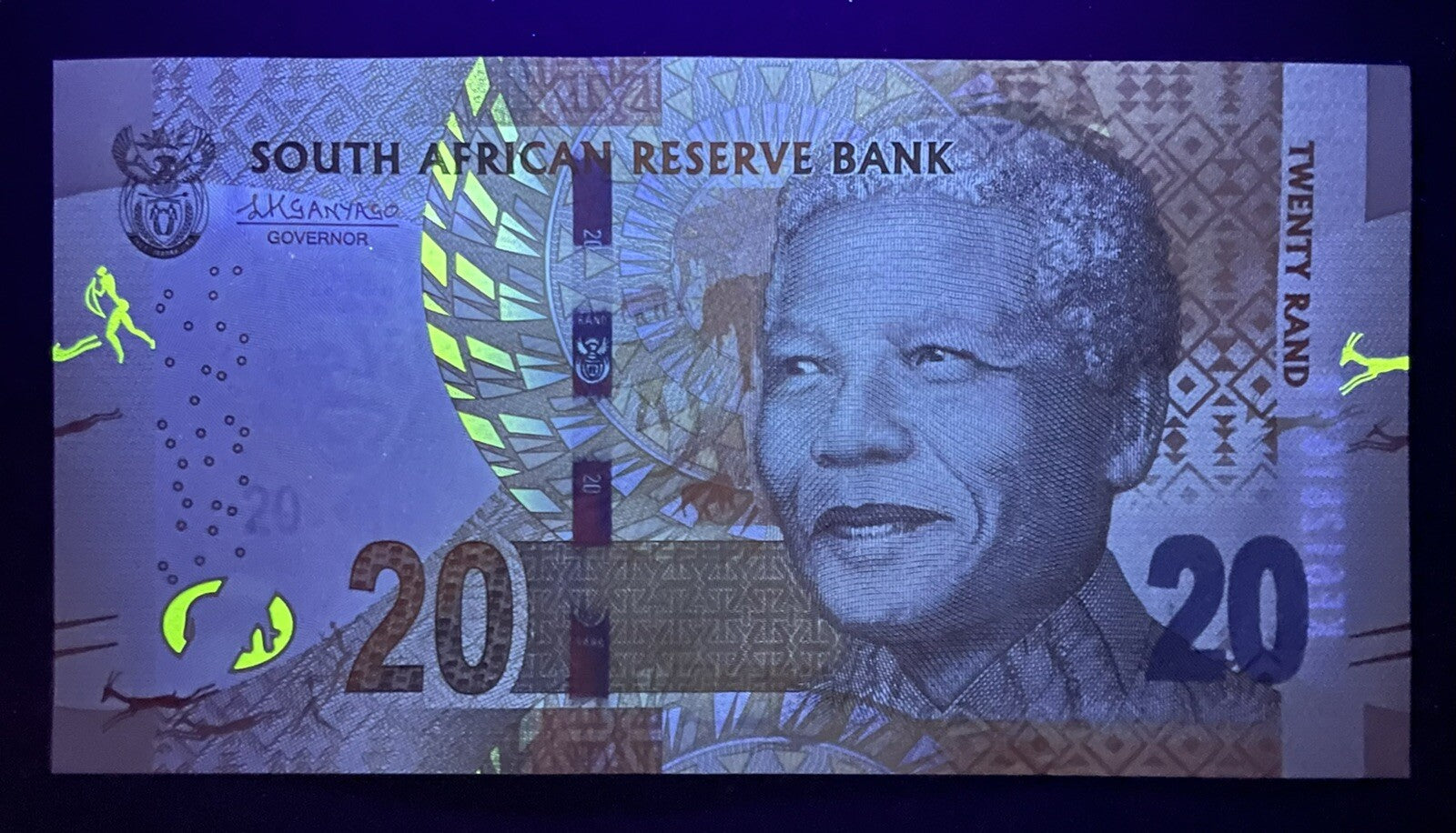 SET ; South Africa, 10, 20, 50 Rand, ND 2013 - 2018 UNC Banknote Nelson Mandela5