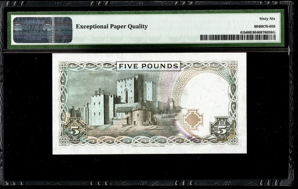 Isle of Man 5 Pounds, 1983 PMG Banknote GEM UNC 66 EPQ P-41b *2 Day Shipping*1