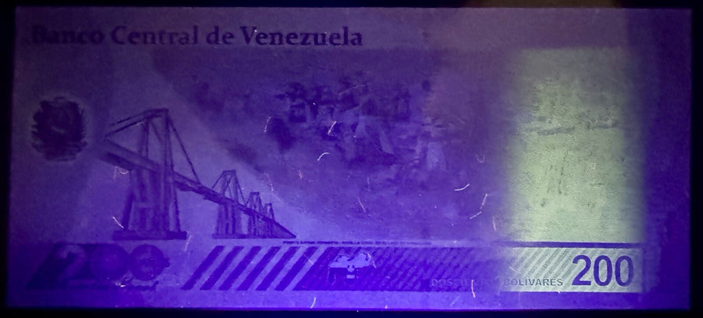 Venezuela 200 Digitales qty 5 2023/24 Circulated 200 million Bolivar  USA4