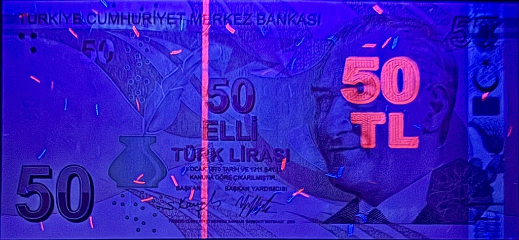Turkey 200, 100, 50, 20, 10, 5 Lira Banknote 6 Pcs SET 2009 (2020) ND, UNC NEW9