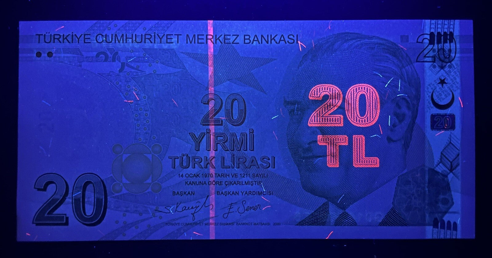 Turkey 200, 100, 50, 20, 10, 5 Lira Banknote 6 Pcs SET 2009 (2020) ND, UNC NEW11