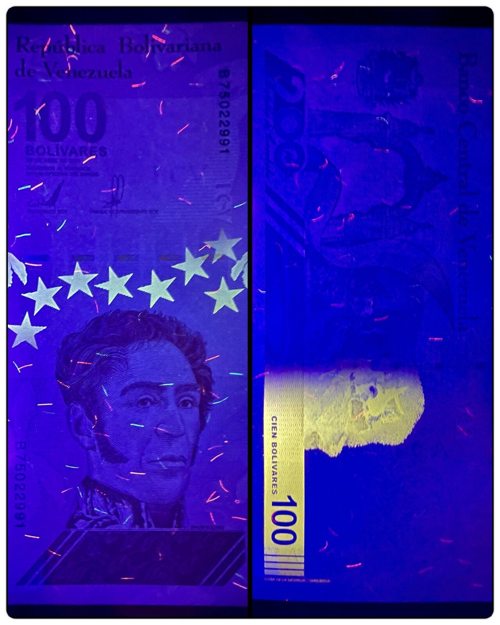 Venezuela 100 Digitales  2021 qty 100 UNC 100 million bolivars Full Bundle NEW4