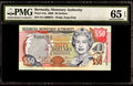 Bermuda 50 Dollars 2000 P-54a UNC PMG GEM 65 EPQ low Serial # * 2 DAY SHIPPING*0