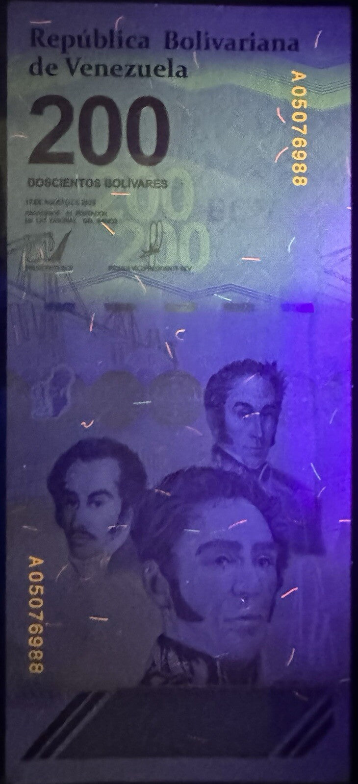 Venezuela 200 Digitales qty 10 2023/24 UNC 200 million Bolivar NEW USA2
