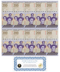 Venezuela 200 Digitales qty 10 2023/24 UNC 200 million Bolivar NEW USA0